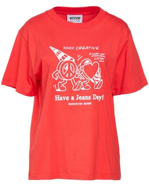 Moschino T-Shirts - Red