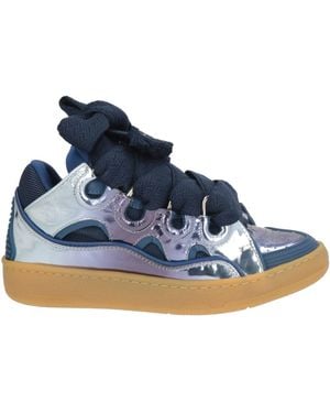 Lanvin Sneakers Calfskin, Polyester - Blue