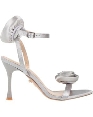 Twenty Four Haitch Sandals Textile Fibres, Synthetisches Material - White