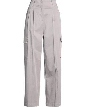 Peserico Pants Cotton, Elastane - Gray