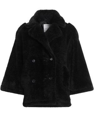 Gaelle Paris Shearling & Teddy - Black
