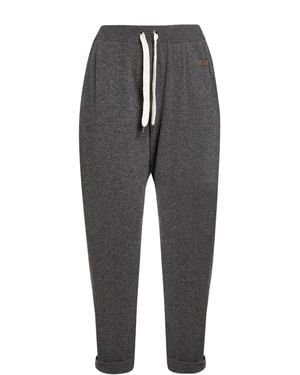 Brunello Cucinelli Trousers Wool, Cashmere, Silk - Grey