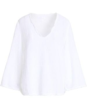 120% Lino Top - Blanco