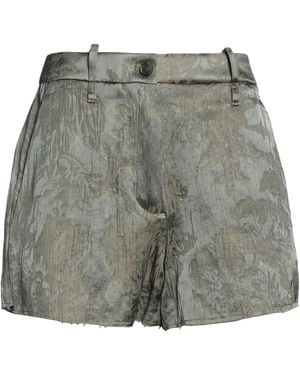 Masnada Shorts & Bermuda Shorts Acetate, Viscose, Linen - Grey