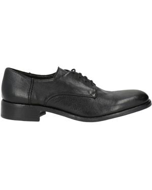 Hundred 100 Lace-Up Shoes Leather - Black