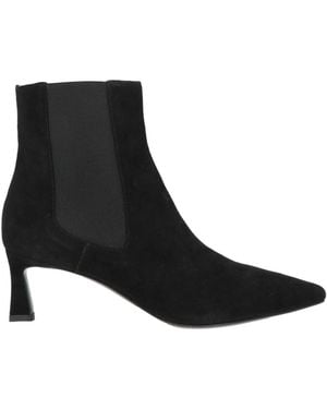Pollini Ankle Boots Leather - Black