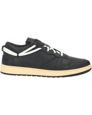 Rhude Sneakers Leather - Black