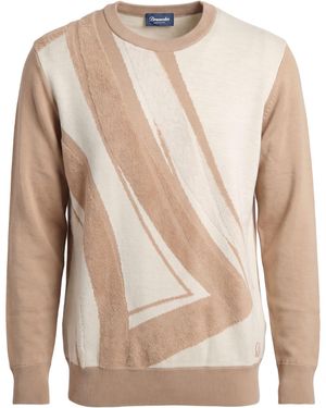 Drumohr Sweater Wool, Lycra - Natural