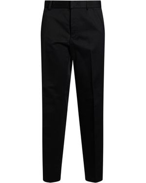 Iceberg Pants Cotton, Polyester - Black