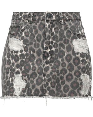 The People Vs Denim Skirt - Grey