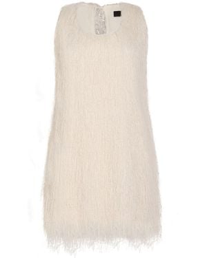 ELEH Mini Dress Polyester - Natural