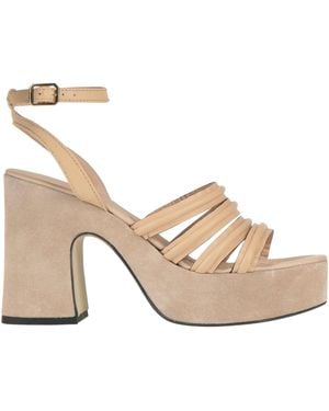 Janet & Janet Sandals Leather - Natural