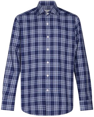 Ghirardelli Washed Shirt Cotton - Blue