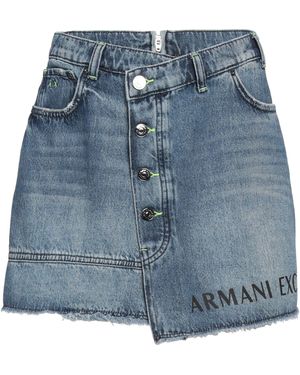 ARMANI EXCHANGE Denim Shorts Cotton - Blue