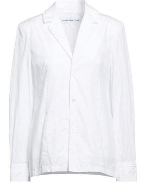 Department 5 Blazer Cotton - White