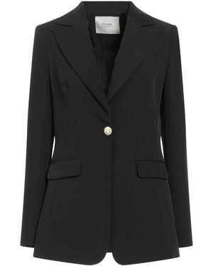 Fly Girl Blazer Polyester, Elastane - Black