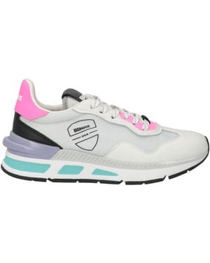 Blauer Trainers - White