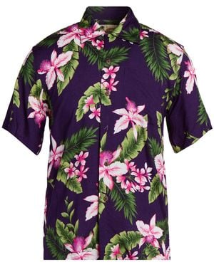 Karmakula Shirt Viscose - Blue