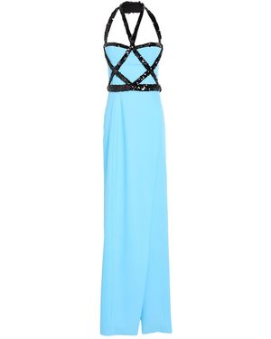 Stefano De Lellis Maxi Dress Acetate, Pbt - Blue