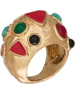 Maliparmi Ring Metal - Metallic