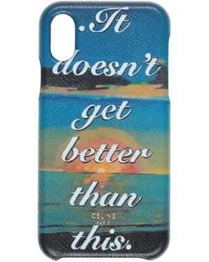 Celine Azure Covers & Cases Plastic - Blue