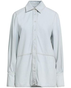 Ganni Camicia Jeans - Blu
