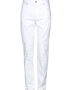 デニム・ジーパン Zegna White Denim Jeans White Stretch Linen and Cotton Jeans SS25 26692933 | Zegna US