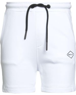 Replay Shorts & Bermuda Shorts Cotton - White