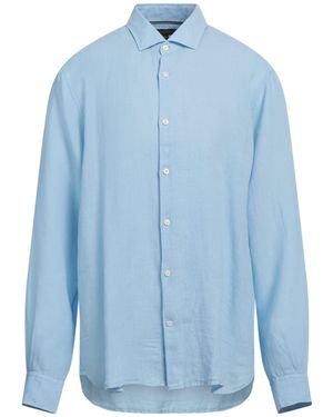 Tommy Hilfiger Sky Shirt Linen - Blue