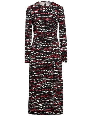 RED Valentino Midi Dress - Black
