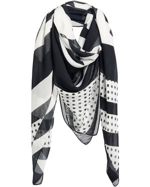 KARL LAGERFELD Scarf - White