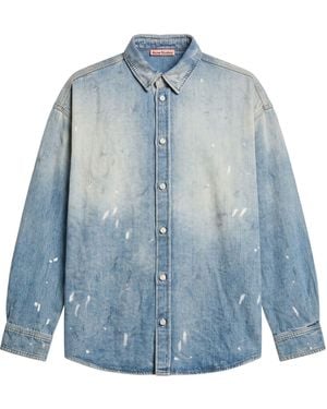 Acne Studios Denim Outerwear Cotton, Lyocell - Blue