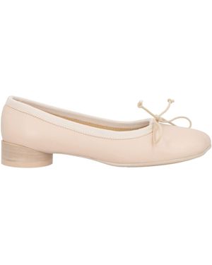 MM6 by Maison Margiela Ballet Flats - Natural