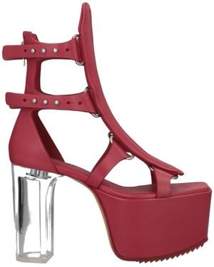 Rick Owens Sandals - Red