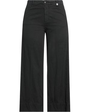 Myths Trousers Cotton, Linen, Elastane - Black