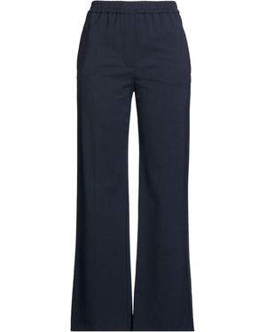 Weekend by Maxmara Pants Polyester, Virgin Wool, Elastane - Blue