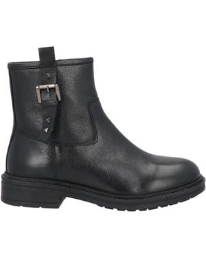 CafeNoir Botines de caña alta - Negro