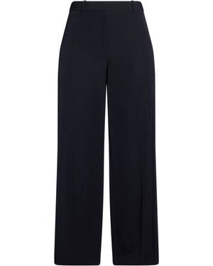 The Row Midnight Pants Wool - Blue