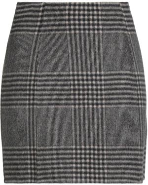Rochas Mini Skirt Cashmere - Gray