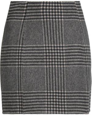 Rochas Mini Skirt Cashmere - Gray