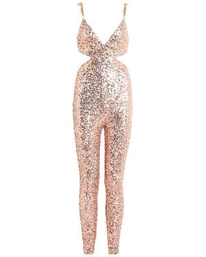 Elisabetta Franchi Jumpsuit Polyester, Elastane - Pink