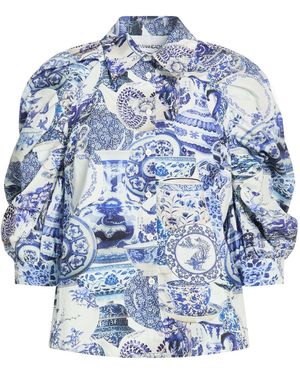 Silvian Heach Shirts - Blue