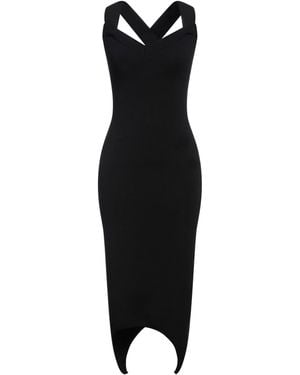 Patou Midi Dress - Black
