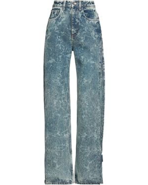 Rabanne Pantaloni Jeans - Blu