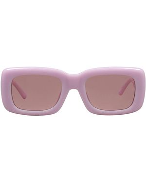 The Attico x Linda Farrow Sunglasses - Purple