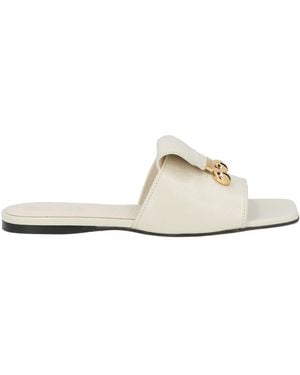 Marni Ivory Sandals Leather - White