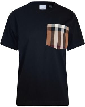 Burberry Camiseta - Negro