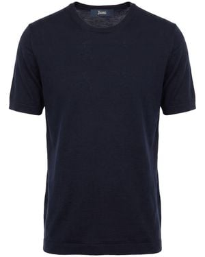 Herno Sweater Virgin Wool, Silk - Blue