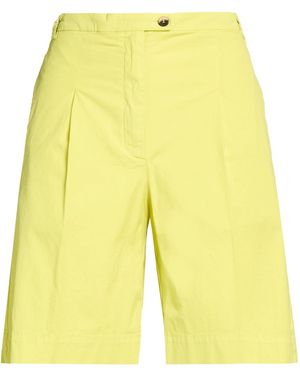 Maliparmi Shorts & Bermuda Shorts Cotton, Elastane - Yellow