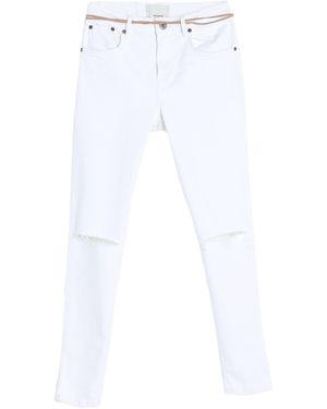 One Teaspoon Pantaloni Jeans - Bianco